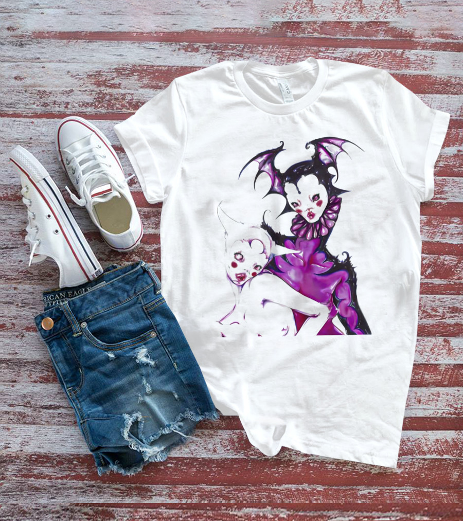 Jazmin Bean Carnage Fantasy Gothic Characters T-Shirt