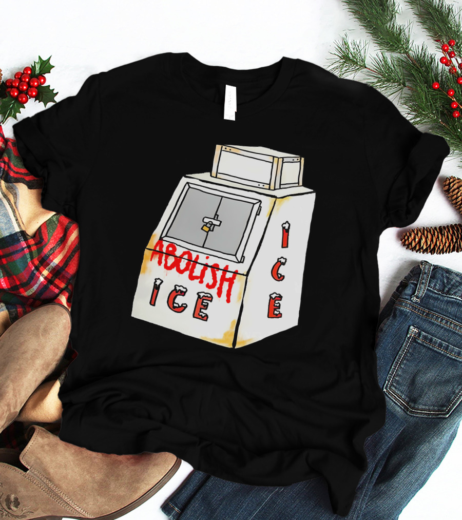 Abolish Ice Aoc Merch Ice Vending Machine T-Shirt