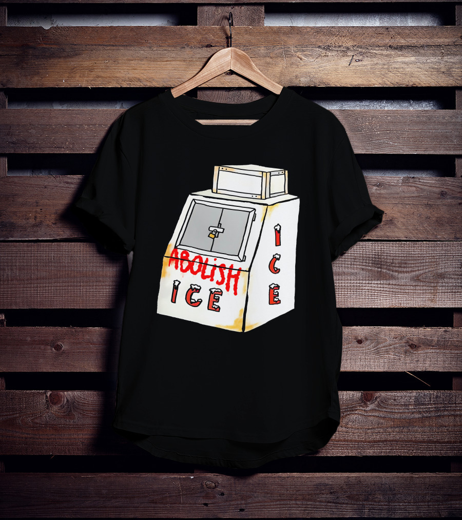 Abolish Ice Aoc Merch Ice Vending Machine T-Shirt