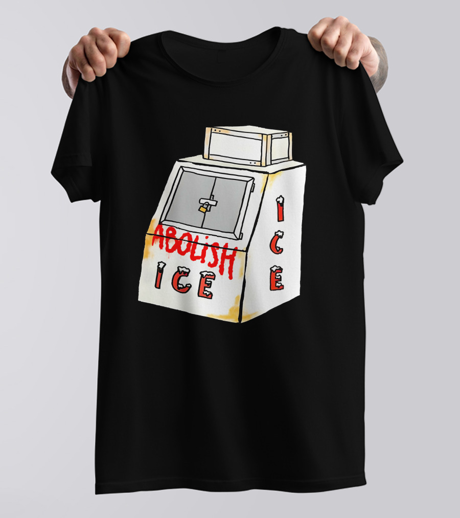 Abolish Ice Aoc Merch Ice Vending Machine T-Shirt