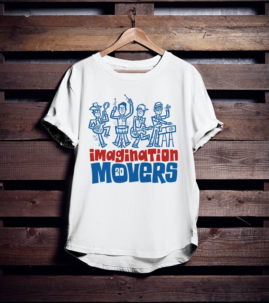 Imagination Movers Band Cartoon Characters 20 T-Shirt