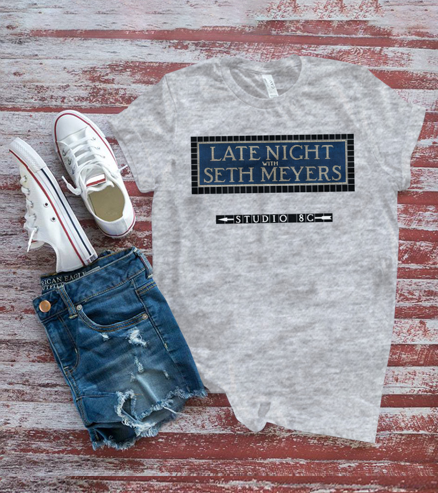Late Night With Seth Meyers Studio 8G Subway T-Shirt