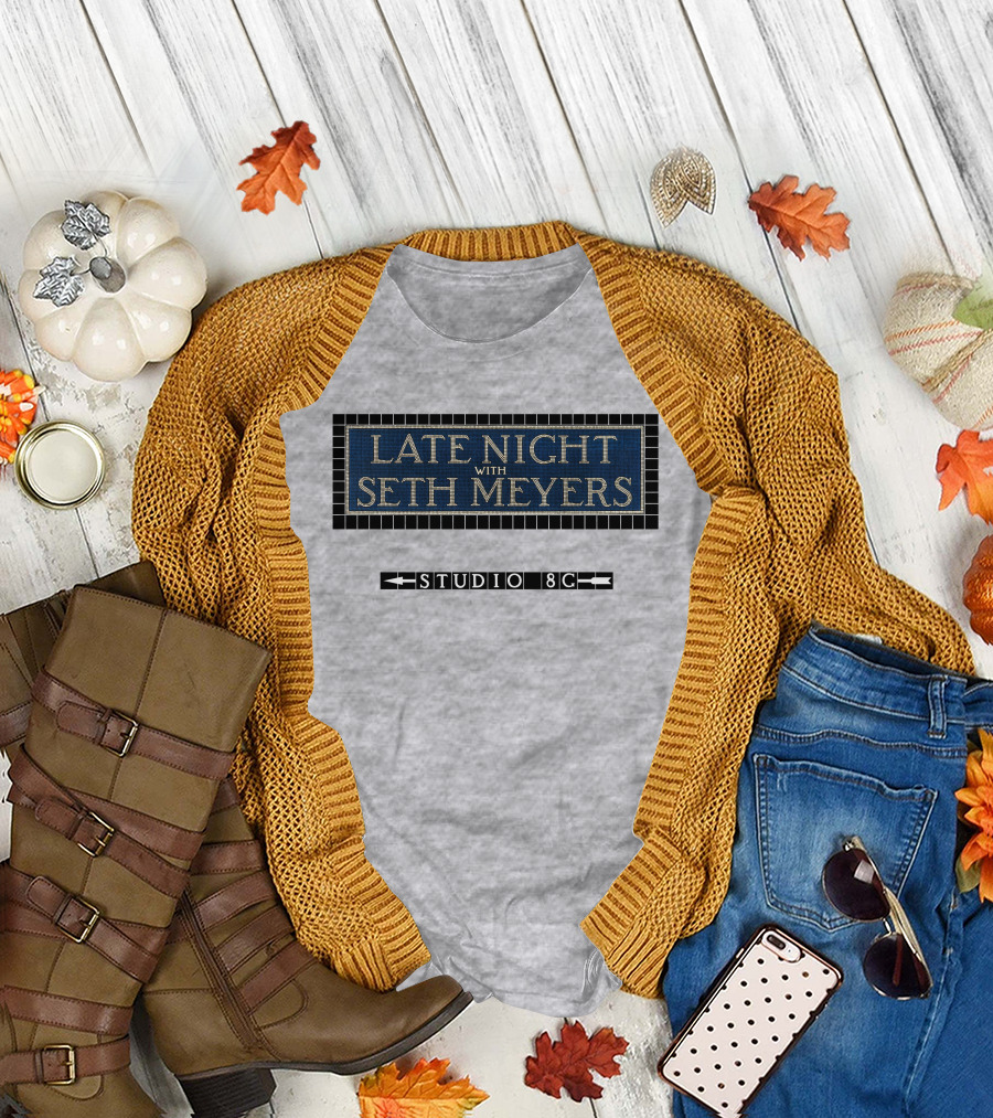 Late Night With Seth Meyers Studio 8G Subway T-Shirt