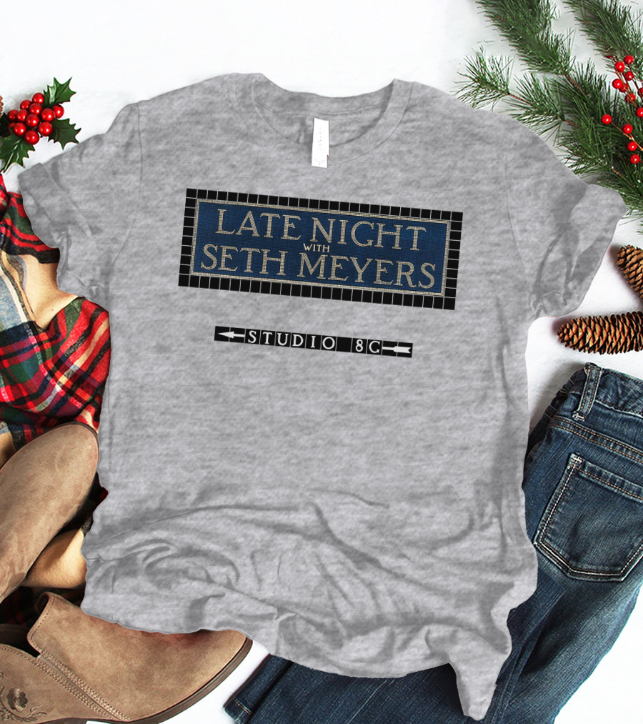 Late Night With Seth Meyers Studio 8G Subway T-Shirt