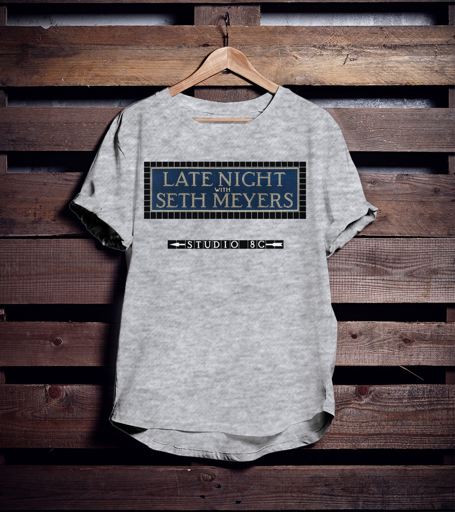 Late Night With Seth Meyers Studio 8G Subway T-Shirt