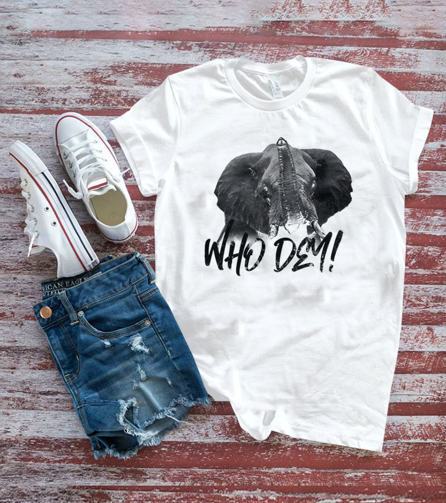 Phyna Merch Elephants Who Dem T-Shirt
