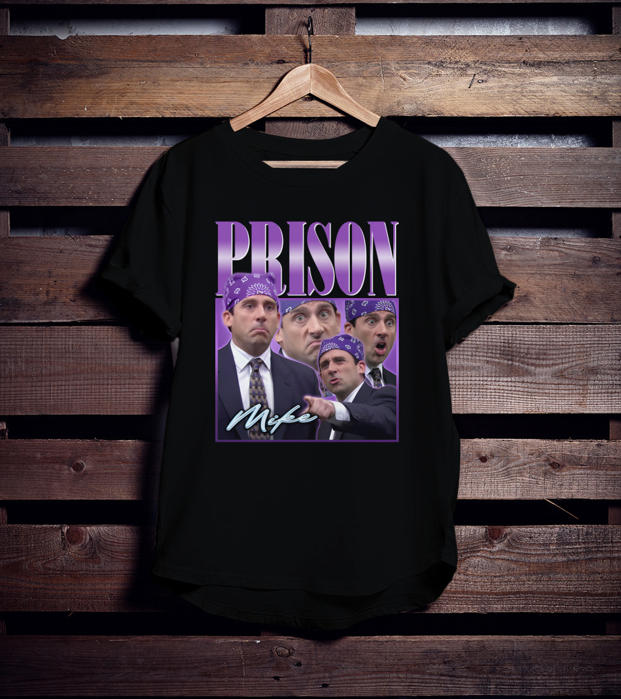Saraya AEW Prison Mike Purple Bandana Faces T-Shirt