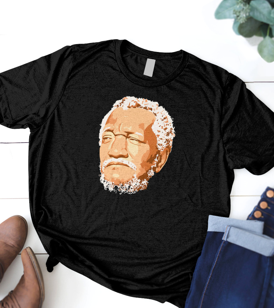 Redd Foxx Fred Sanford Iconic Comedian T-Shirt