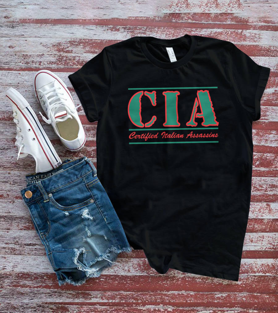 CIA Certified Italian Assassins T-Shirt
