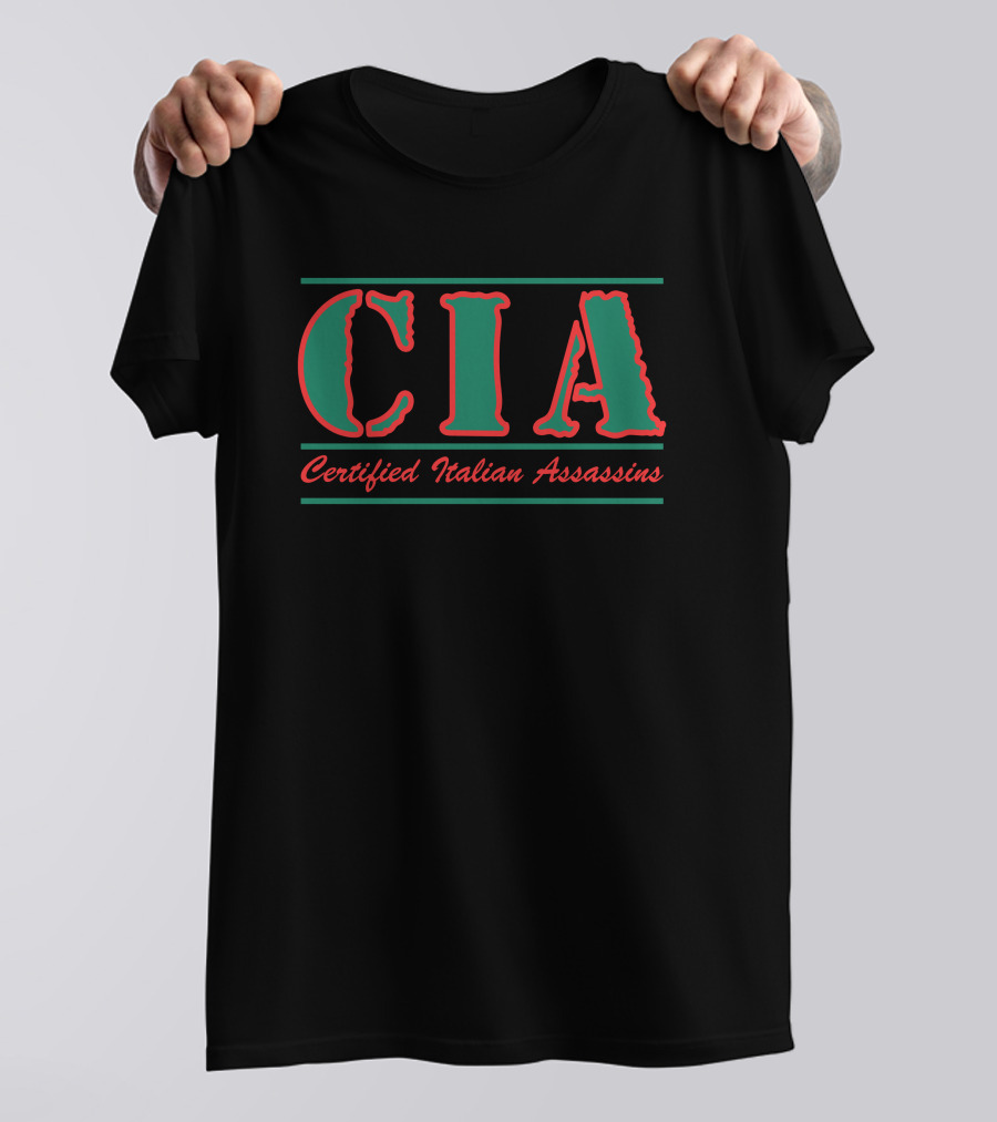 CIA Certified Italian Assassins T-Shirt