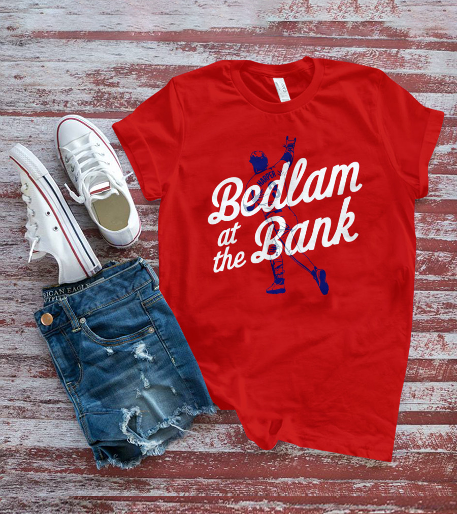 Bedlam At The Bank Harper Baseball Moment T-Shirt