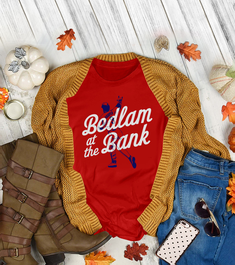 Bedlam At The Bank Harper Baseball Moment T-Shirt