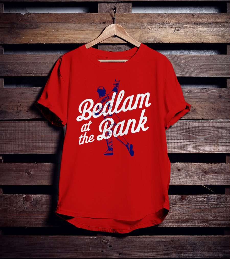Bedlam At The Bank Harper Baseball Moment T-Shirt