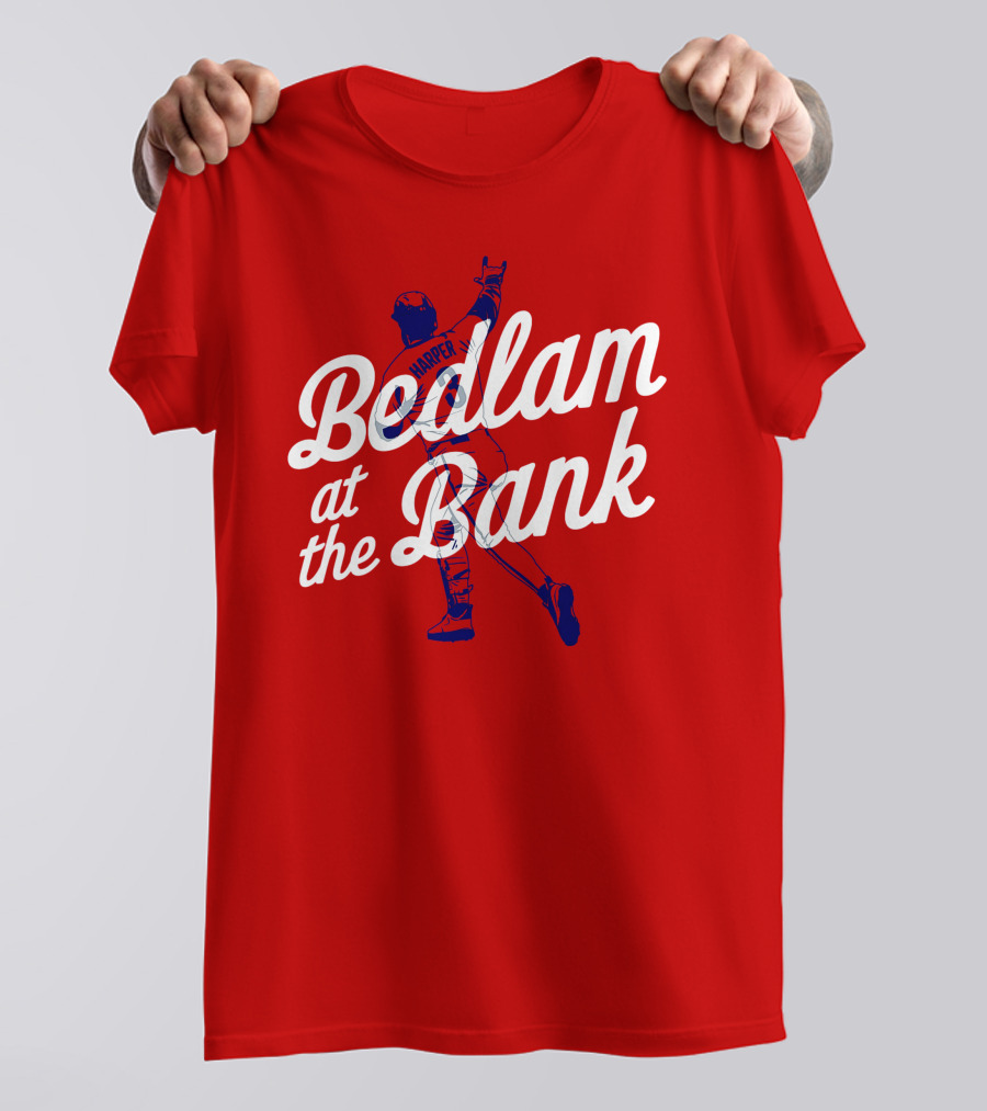 Bedlam At The Bank Harper Baseball Moment T-Shirt