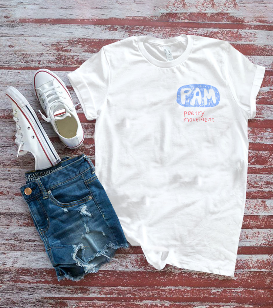 P.A.M Poetry Movement Blue T-Shirt