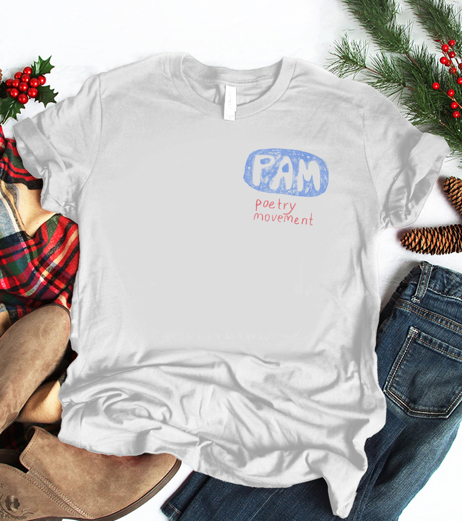 P.A.M Poetry Movement Blue T-Shirt