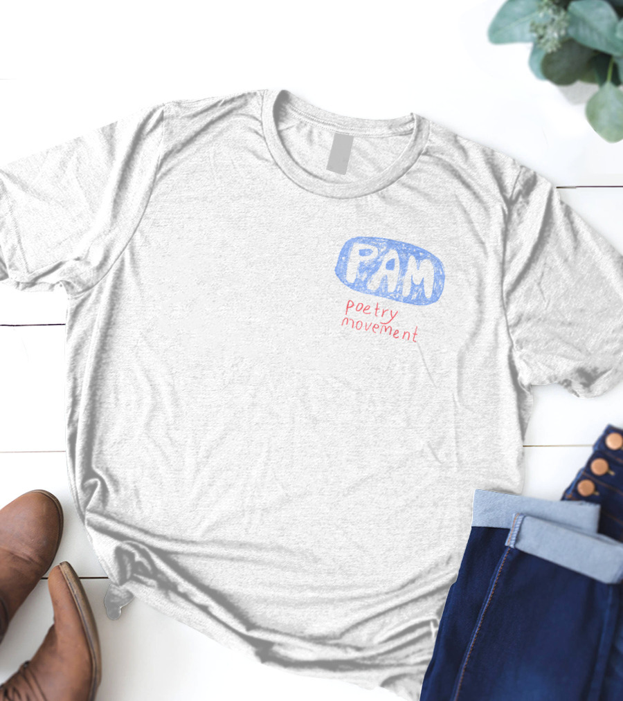 P.A.M Poetry Movement Blue T-Shirt