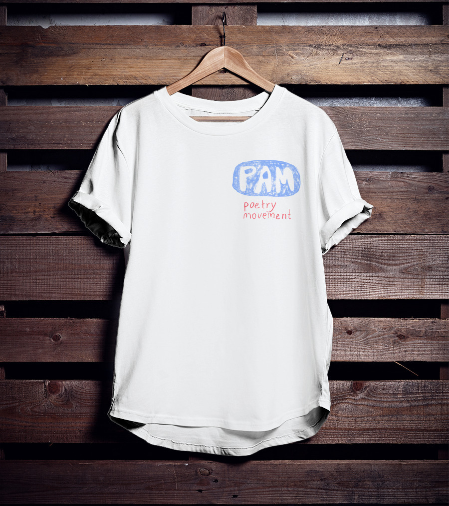 P.A.M Poetry Movement Blue T-Shirt