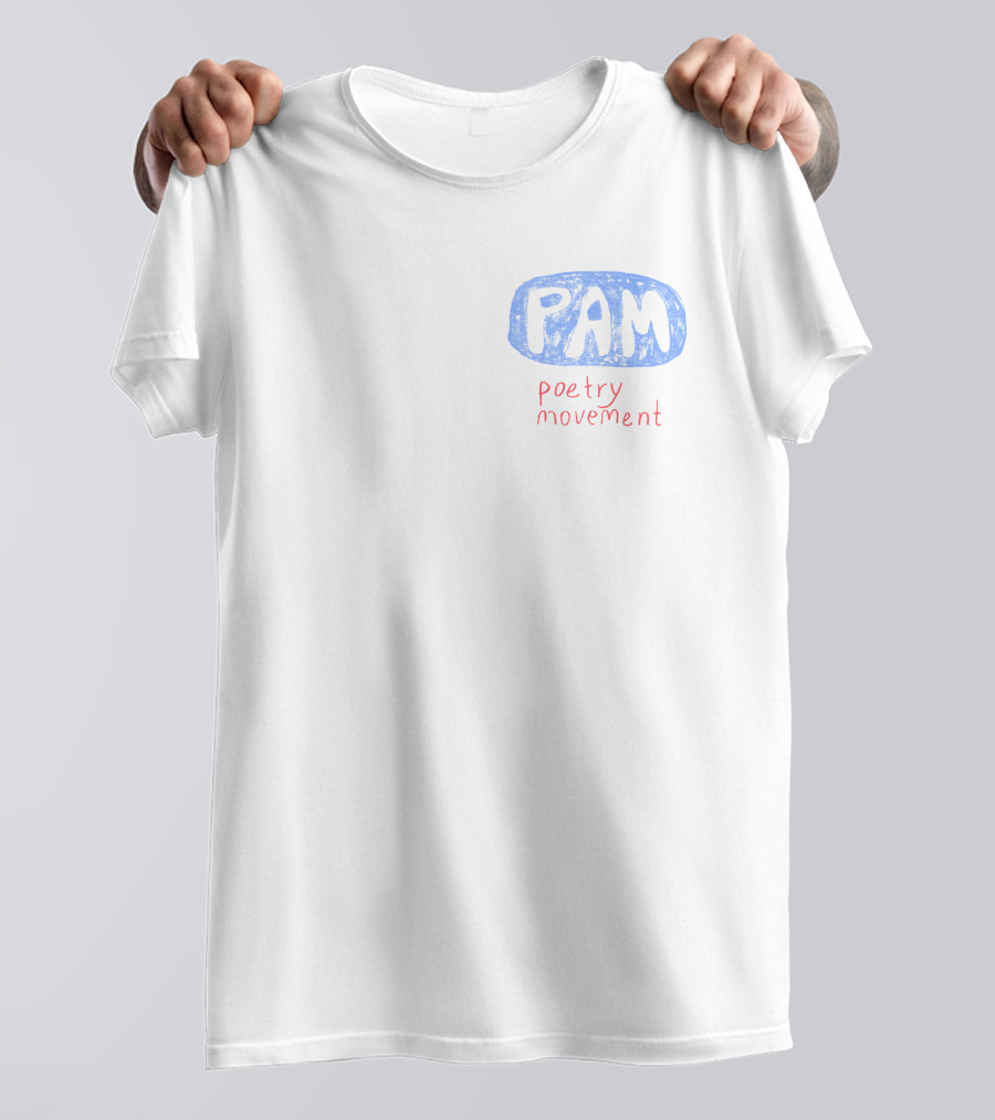 P.A.M Poetry Movement Blue T-Shirt