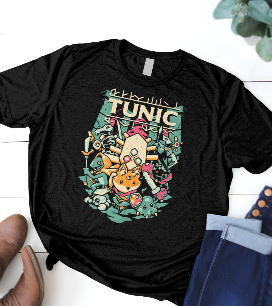 Tunic Game Adventure Lost Legend Guardians T-Shirt