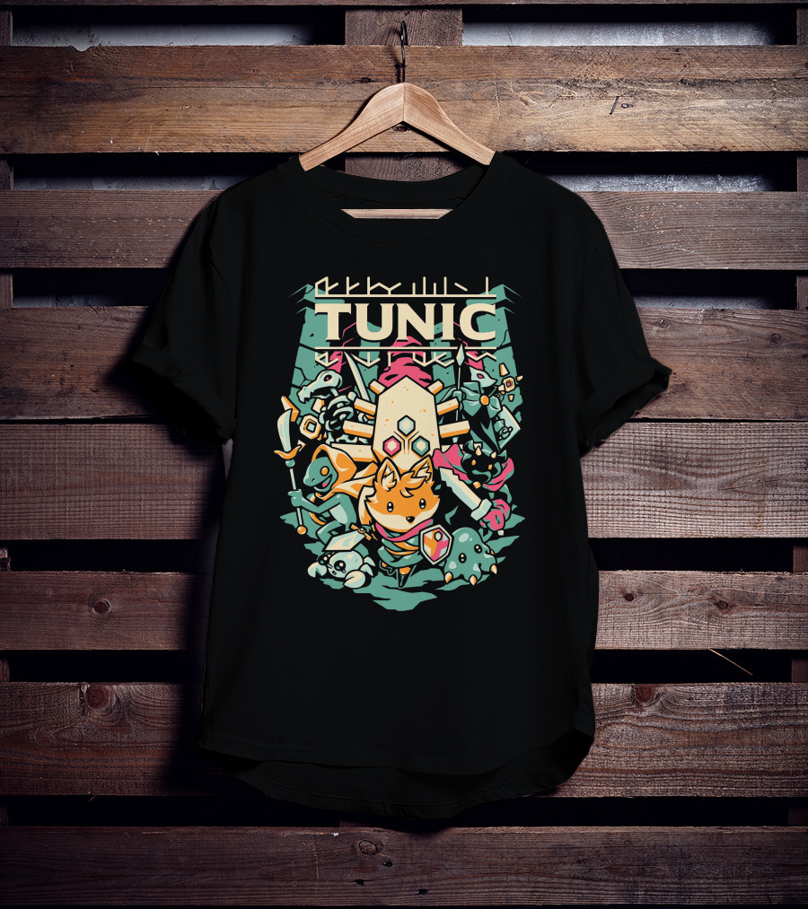 Tunic Game Adventure Lost Legend Guardians T-Shirt