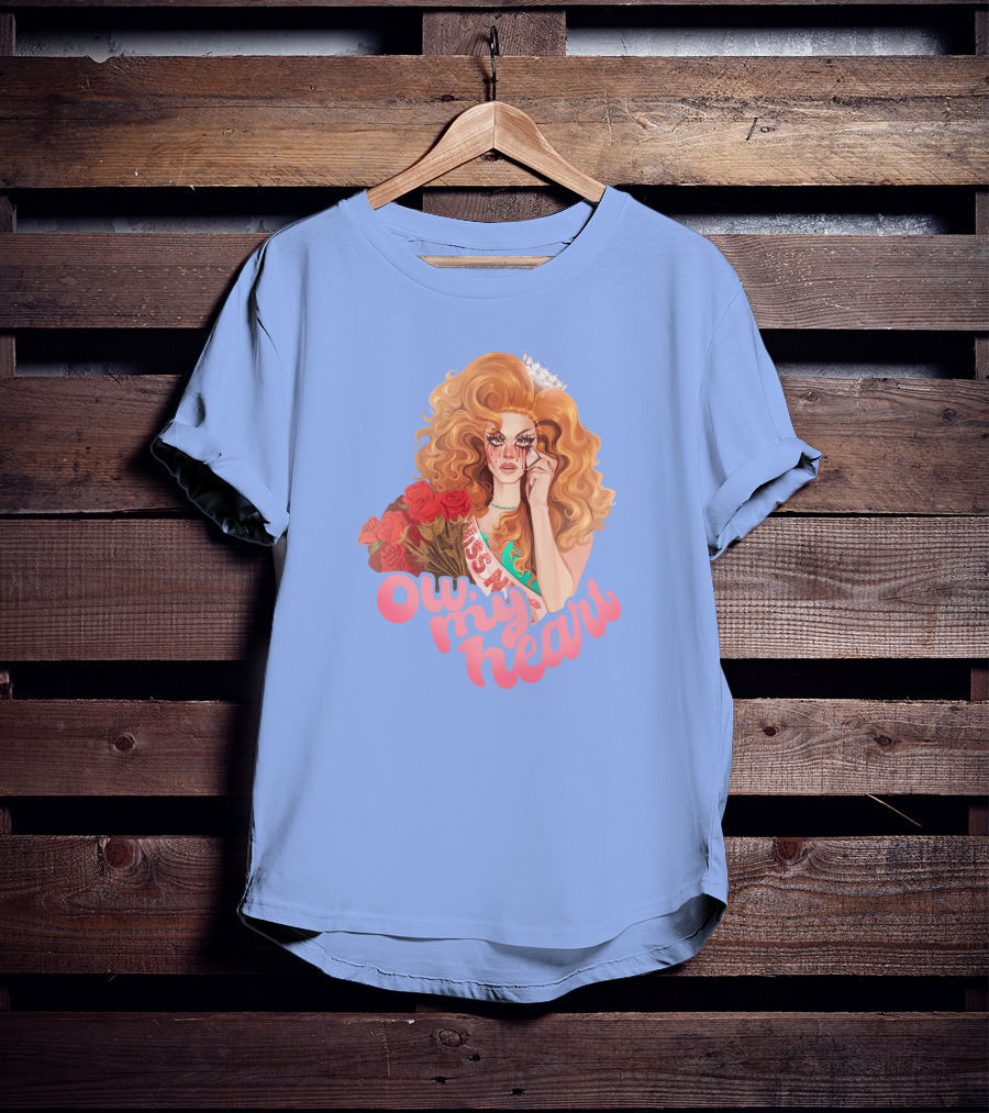 Ow My Heart Mybestjudy Pageant Roses T-Shirt