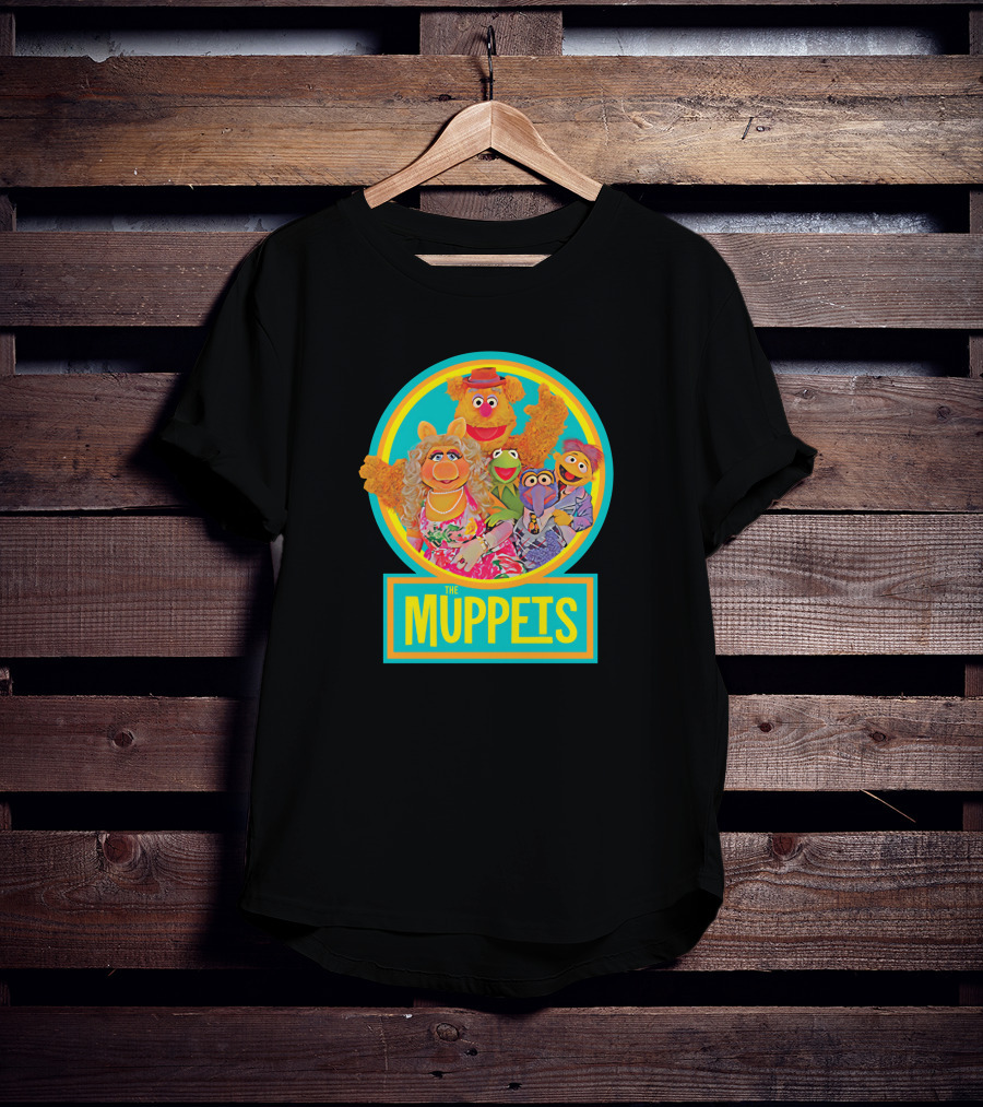 The Muppets Fozzie Miss Piggy Kermit Gonzo Animal T-Shirt