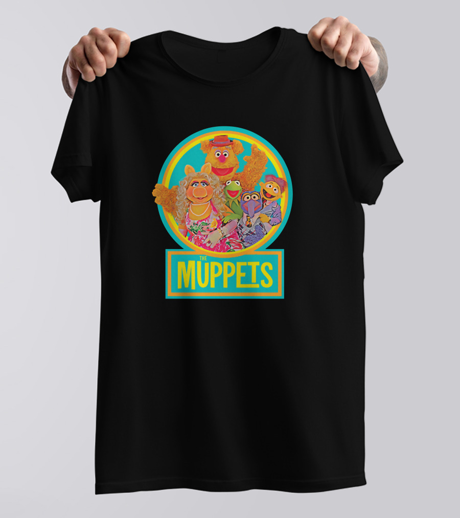 The Muppets Fozzie Miss Piggy Kermit Gonzo Animal T-Shirt