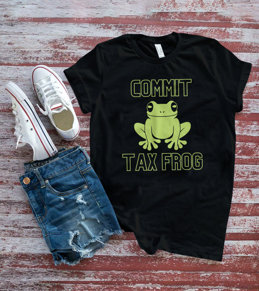 Commit Tax Frog Crewneck T-Shirt