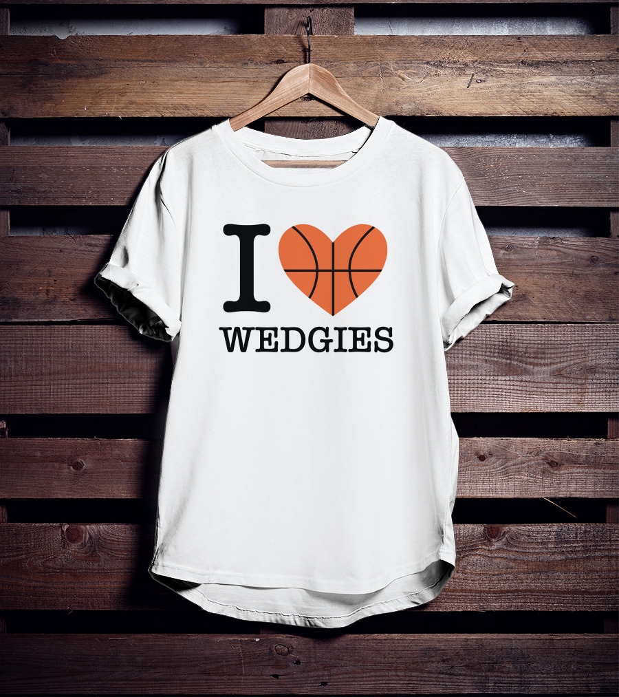 Pardon My Take I Love Basketball Wedgies T-Shirt