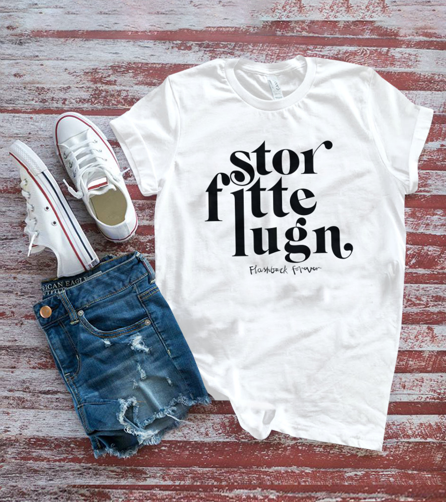 Stor Fitte Lugn Flashback Forever T-Shirt