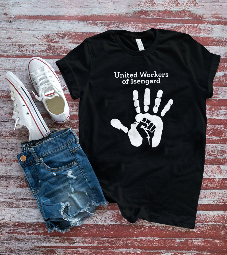 United Workers Of Isengard Handprint Fist T-Shirt