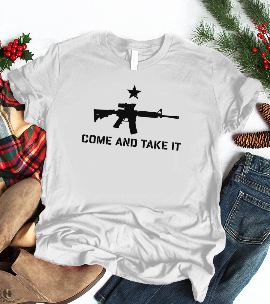 Vaush Come And Take It Rifle Star T-Shirt