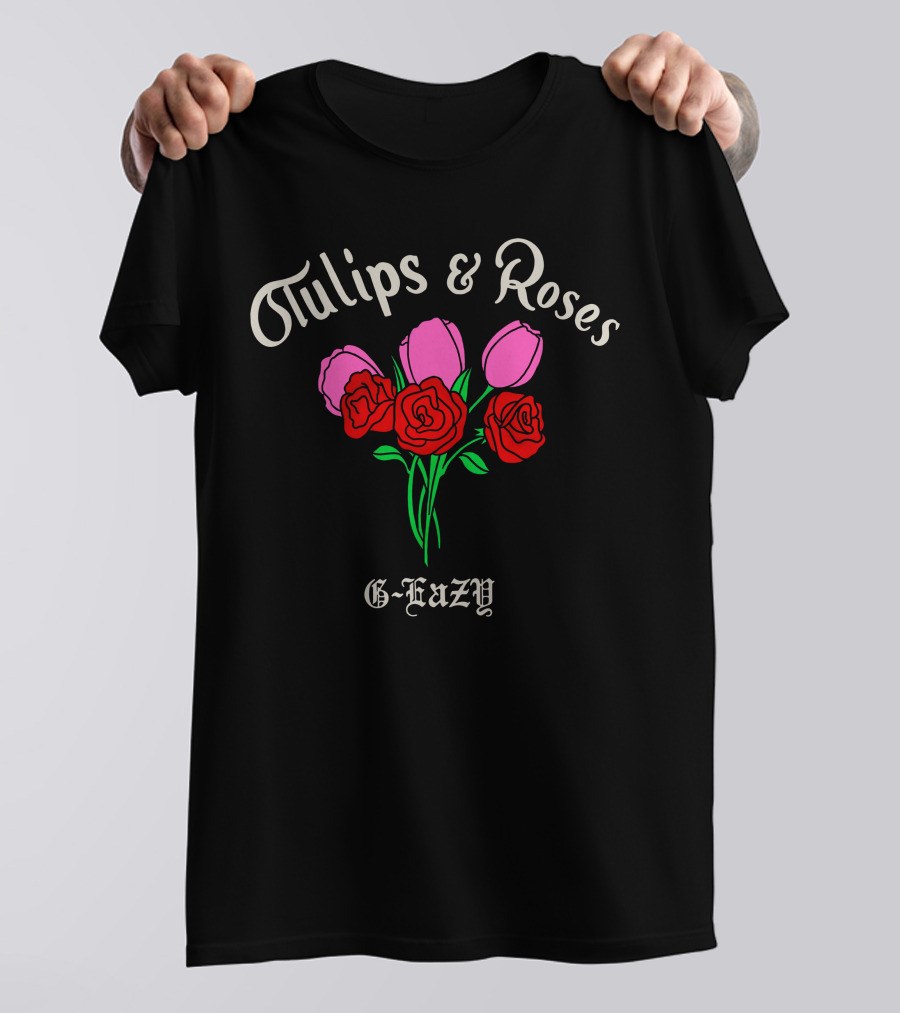 Tulips And Roses G-Eazy Floral T-Shirt