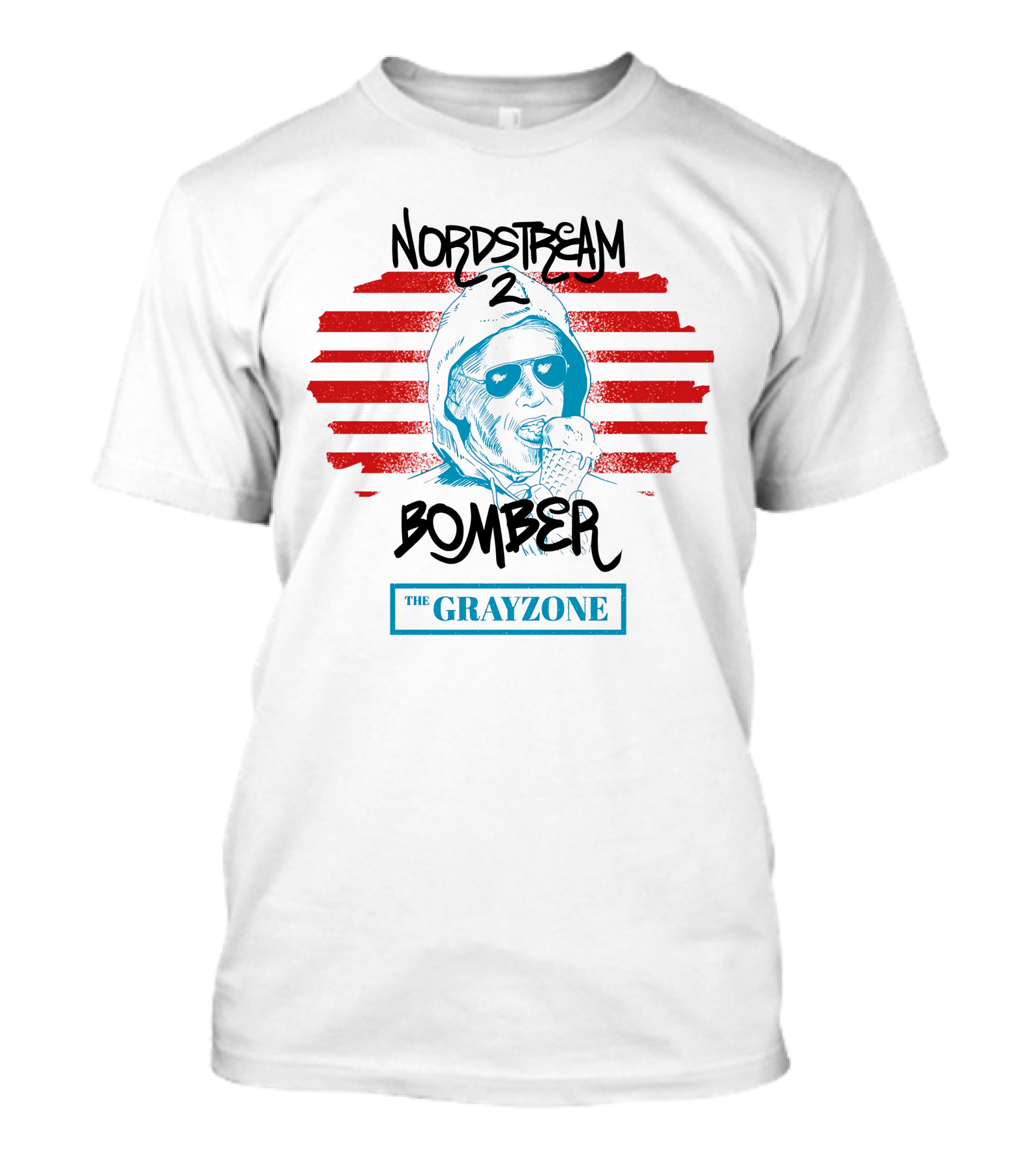 Nordstream 2 Bomber The Grayzone T-Shirt