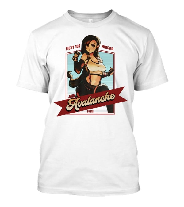 Fight For Midgar Join Avalanche FFVII T-Shirt
