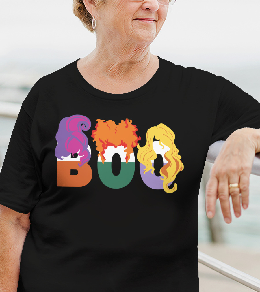 Boo HP01 Sanderson Sisters Halloween Hair T-Shirt