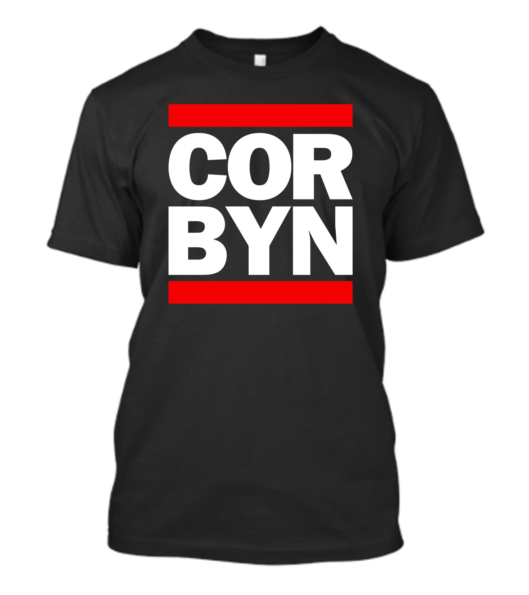 Fernando Morais Corbynista Corbyn Bold Red Lines T-Shirt