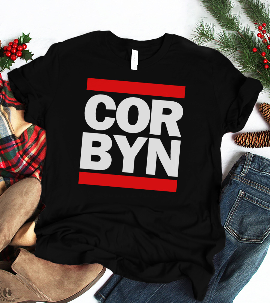 Fernando Morais Corbynista Corbyn Bold Red Lines T-Shirt