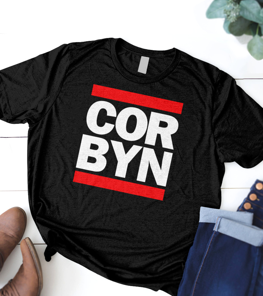 Fernando Morais Corbynista Corbyn Bold Red Lines T-Shirt