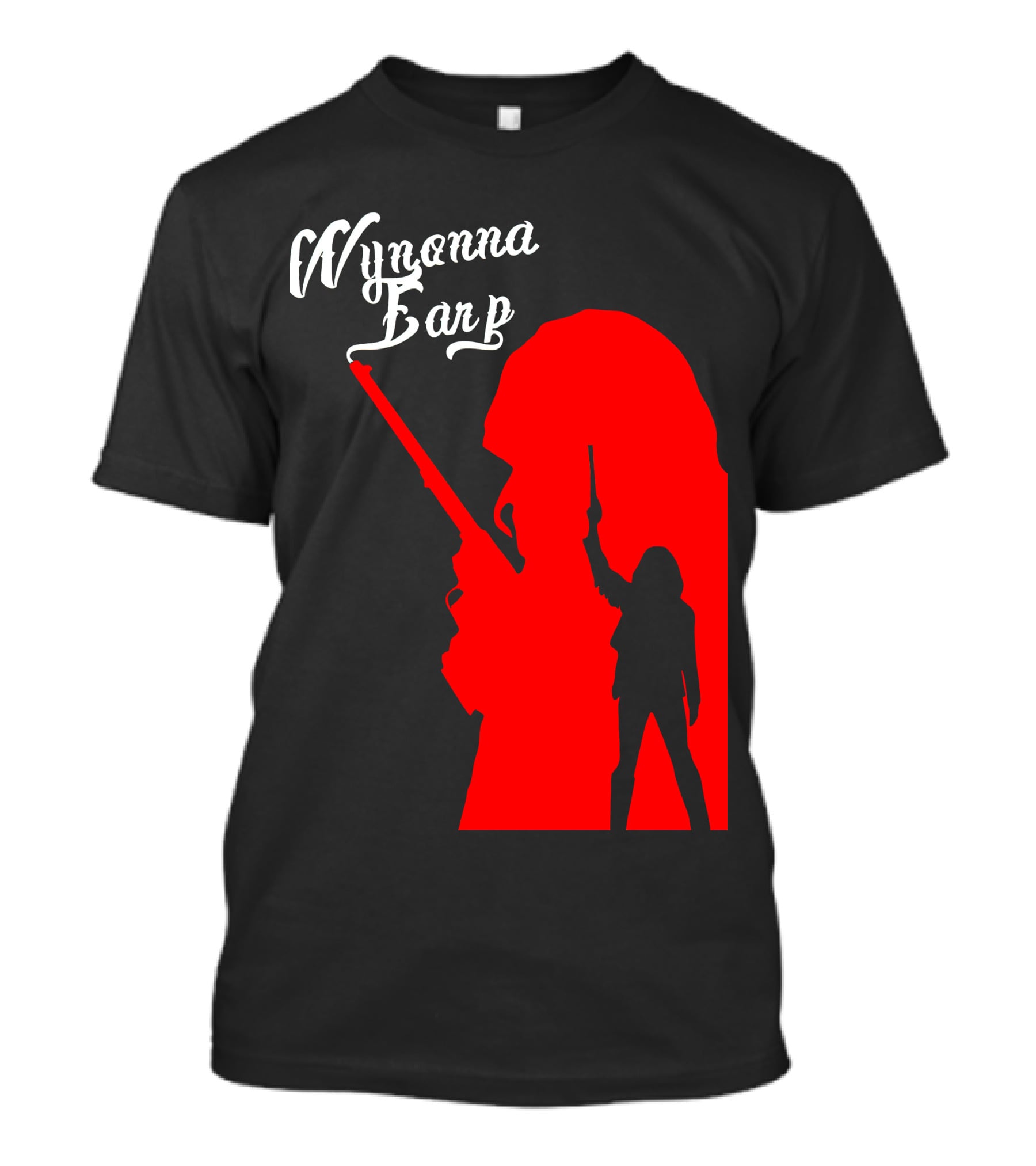Wynonna Earp Silhouette With Gun T-Shirt