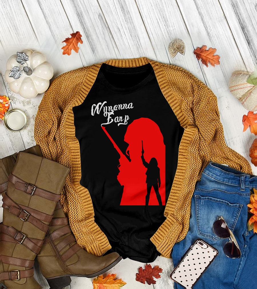 Wynonna Earp Silhouette With Gun T-Shirt