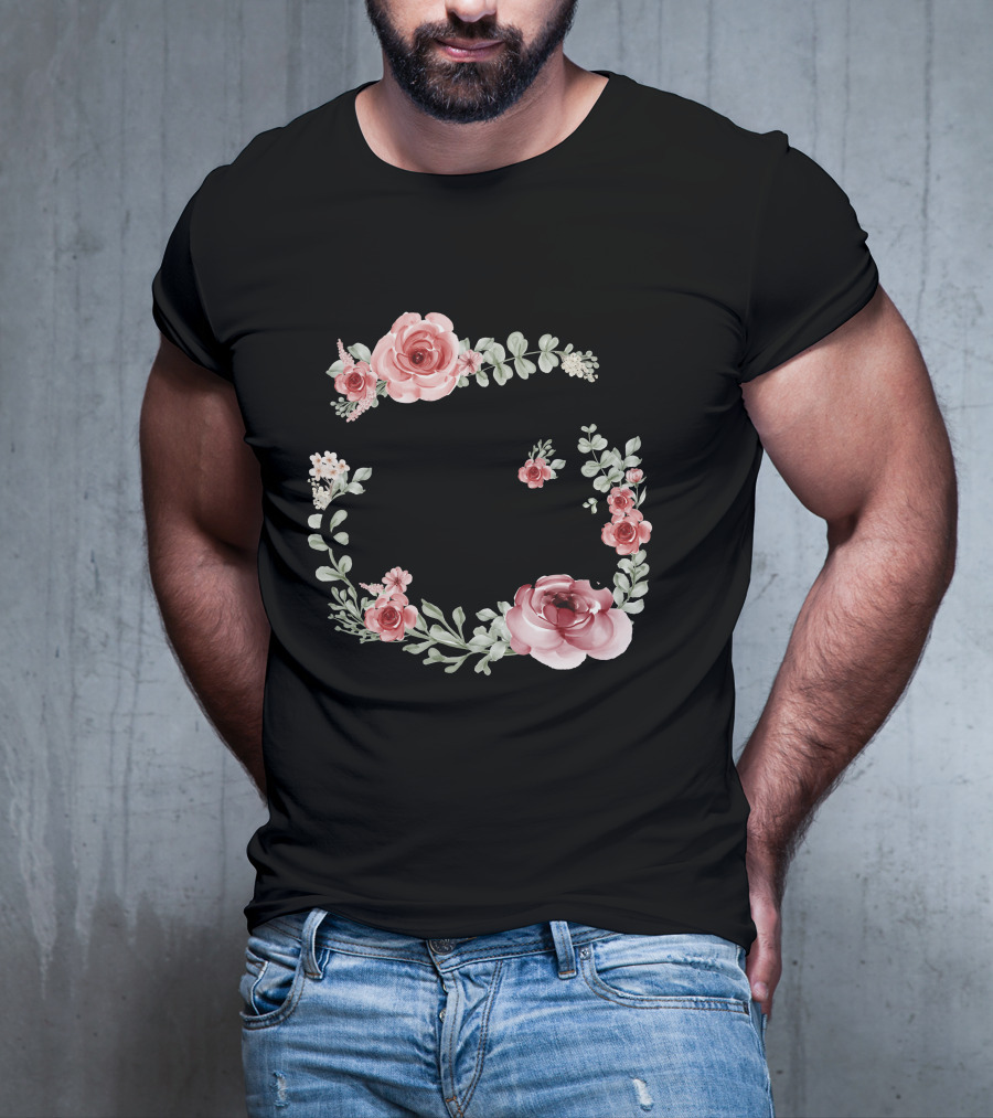 In Everything Give Thanks Floral T-Shirt