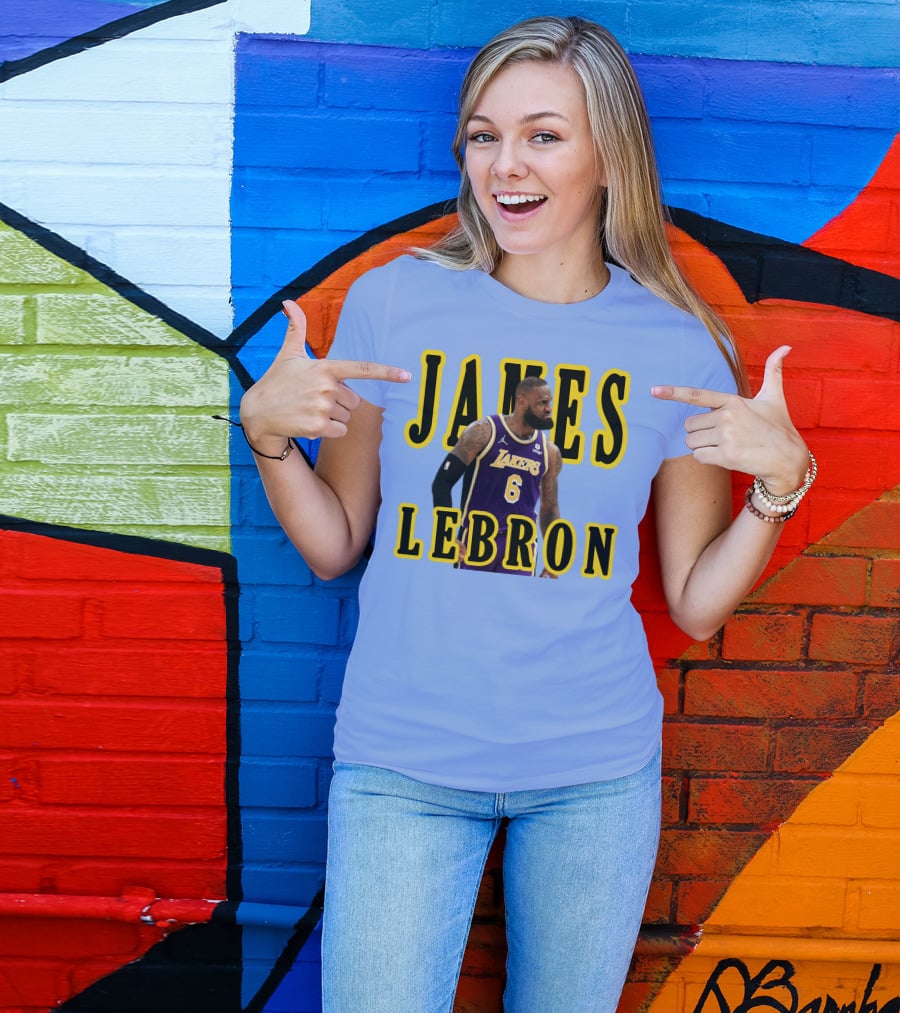 LeBron James Lakers Breakthrough Victory Performance T-Shirt