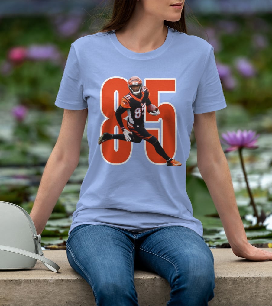 Tee Higgins 85 NFL Football Bengals Player T-Shirt