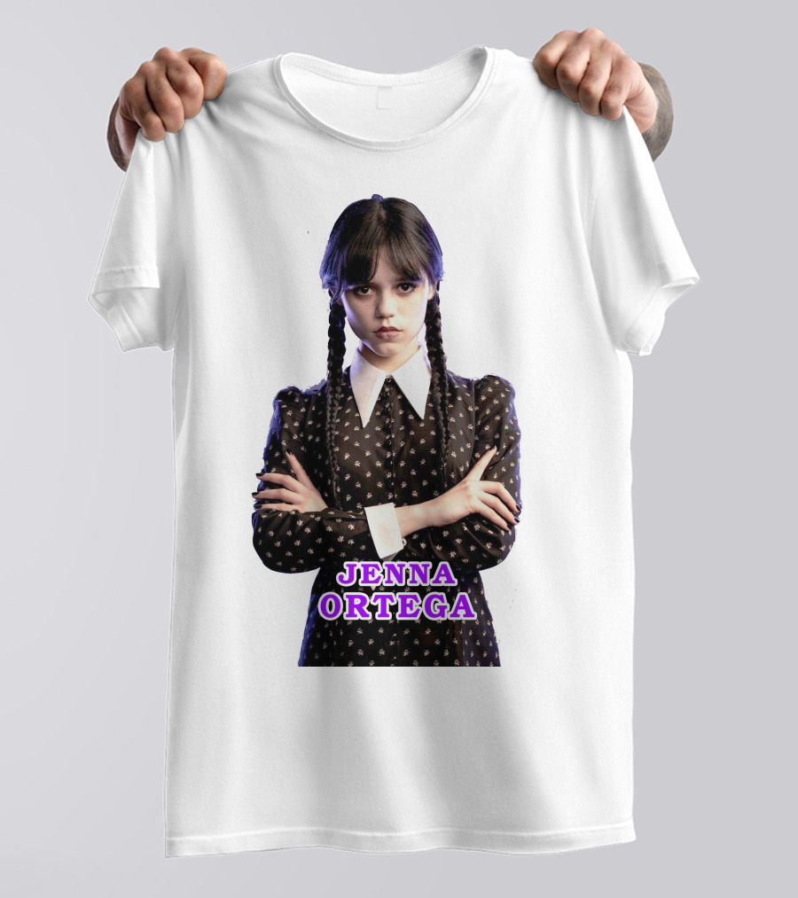 Jenna Ortega Iconic Braided T-Shirt
