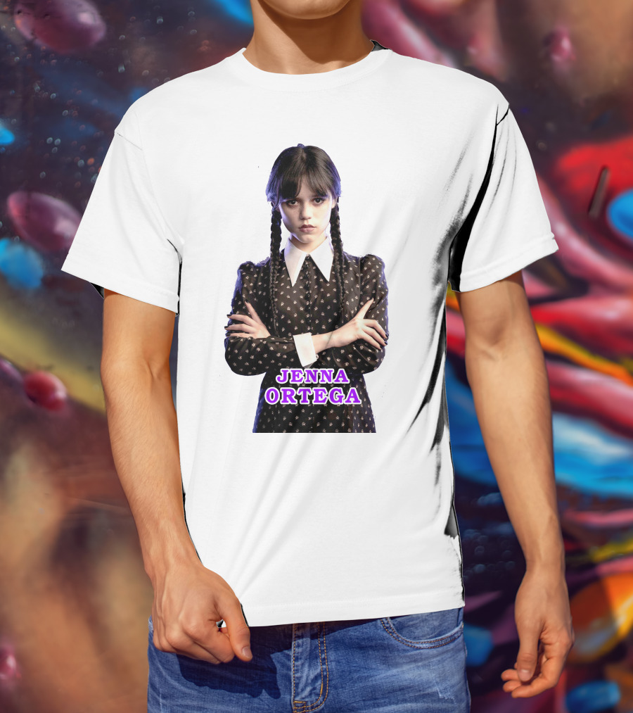 Jenna Ortega Iconic Braided T-Shirt