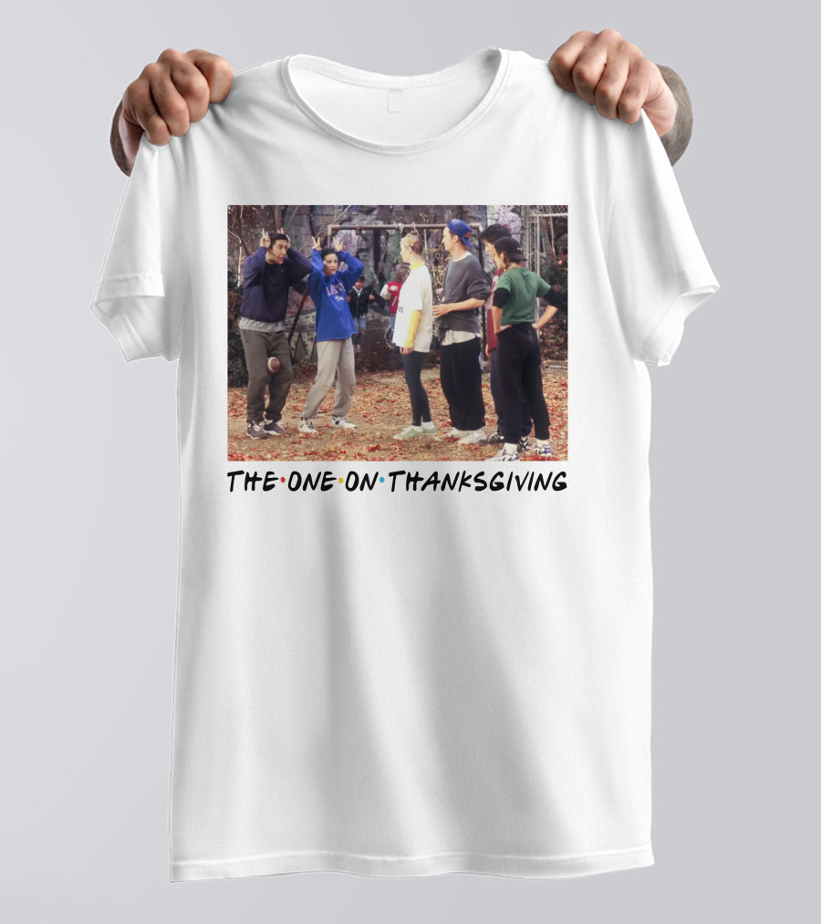 Friends The One On Thanksgiving Football Episode T-Shirt