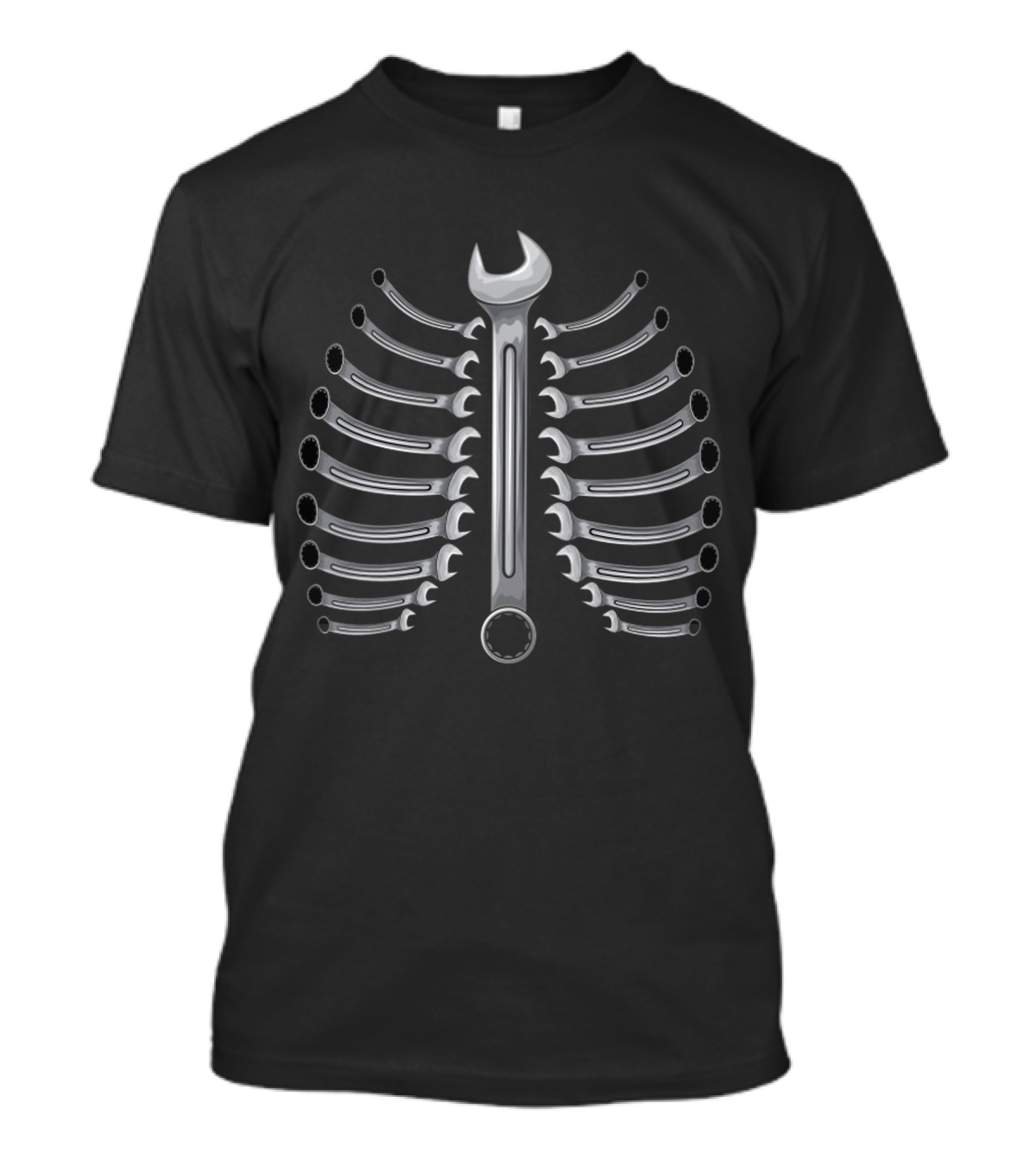 Bone Mechanic Wrench Ribcage T-Shirt