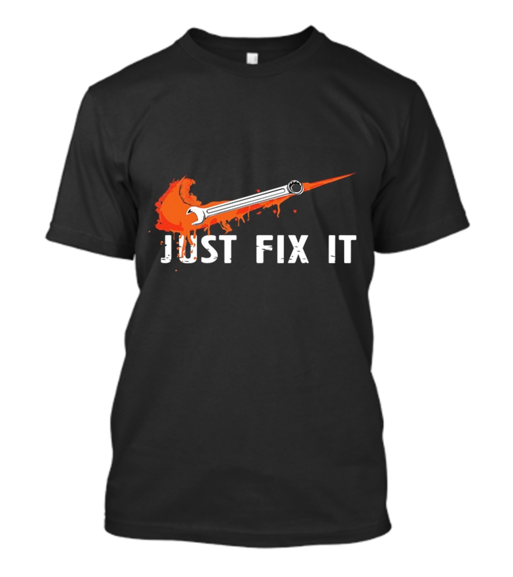 JUST FIX IT Wrench Splash T-Shirt
